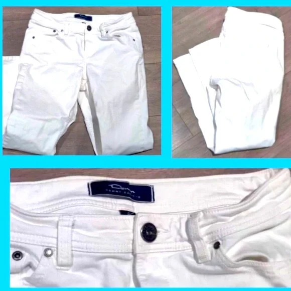 Tommy Bahama White Denim Ankle Jeans Size 6 - Picture 3 of 3
